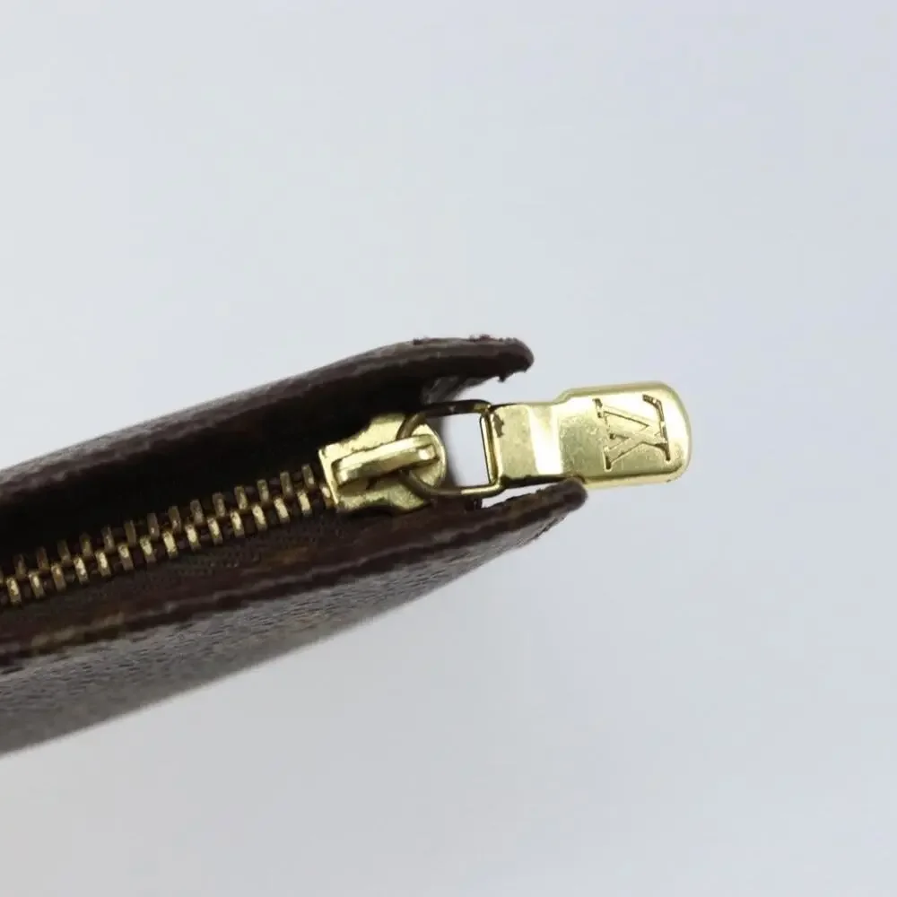 Louis Vuitton Monogram Bucket PM Accessory Pouch Brown